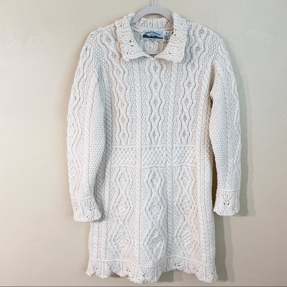 Aran Crafts Dresses & Skirts - Aran Crafts 100% Merino Wool Sweater Dress